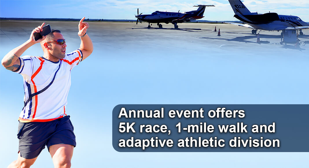 Registration for the City of Laredo’s sixth annual Runway Run 5K and 1-Mile Walk remains open. The event is scheduled for Saturday, Oct. 3, 2026, at Laredo International Airport. Image for illustration purposes.