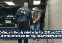 Department of Justice Indicts Ten Aliens for Voter Fraud in Minnesota