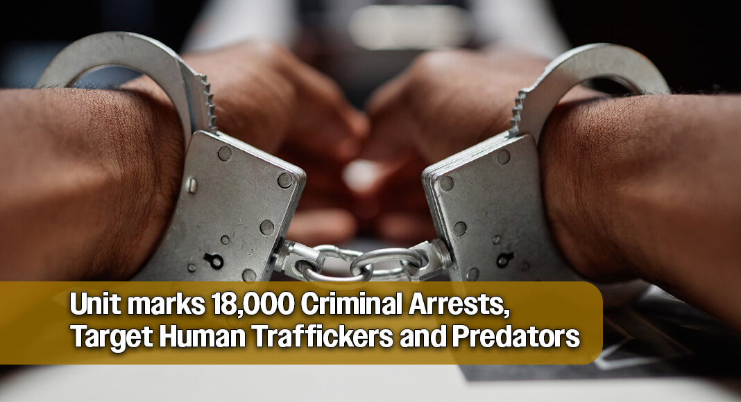 Attorney General Ken Paxton announced that the Fugitive Apprehension Unit (“FAU”) has made 18,291 arrests since the division’s inception. Additionally, his office has secured hundreds of convictions and arrests of child predators. This reflects Attorney General Paxton’s commitment to bringing the full force of the law against criminals and his tireless work to protect the people of Texas. Image for illustration purposes.