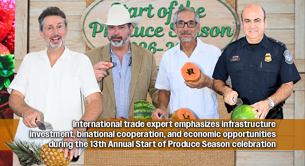 Duncan Wood, Bobby Carrillo, Dr. Ramiro Caballero, and Carlos Rodriguez/ Photo by Texas Border Business.