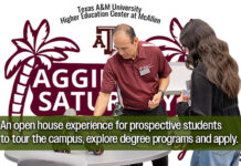 Texas A&M McAllen Hosts Aggieland Saturday, Oct. 10th