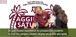 Texas A&M McAllen Hosts Aggieland Saturday, Oct. 10th