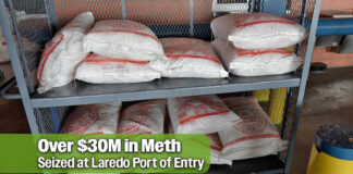 CBP Officers Seize over $30M in Meth at Laredo Port of Entry