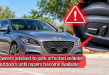 Hyundai Recalls 94,622 Genesis Vehicles Over Power Seat Fire Risk