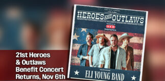 21st Heroes & Outlaws Benefit Concert, Nov. 6th in Mission