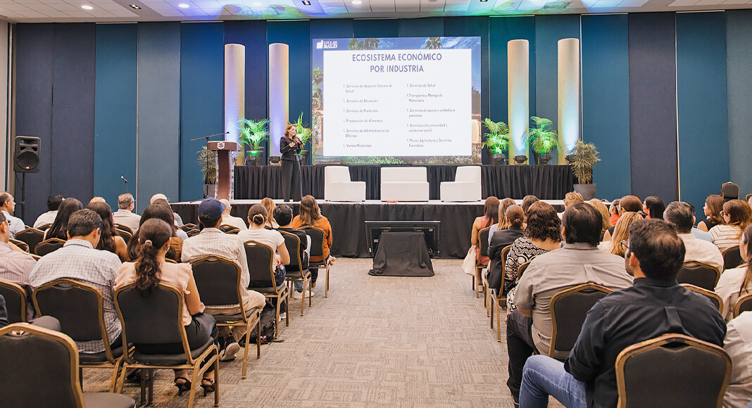 Representing the City of McAllen, Director of International Relations Daniella Plata shared information about the City’s Soft-Landing Program, which helps international businesses understand the process of establishing operations in the United States. The session provided prospective investors with information about business requirements, available resources and opportunities for entering the U.S. market through McAllen. Image courtesy of The City of McAllen