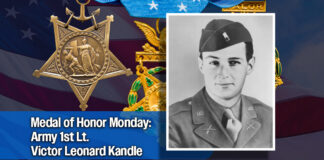 Medal of Honor Monday: Army 1st Lt. Victor Leonard Kandle