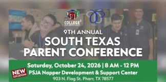 PSJA ISD and Texas Parent to Parent’s South Texas Parent Conference, Oct. 24th