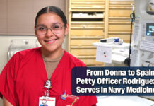 Donna Native Serves with U.S. Navy Medicine in Spain