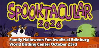 Spooktacular 2026 Returns to Edinburg World Birding Center Oct. 23rd