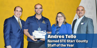 STC Starr County Campus Honors Staff Member Dedicated to Students