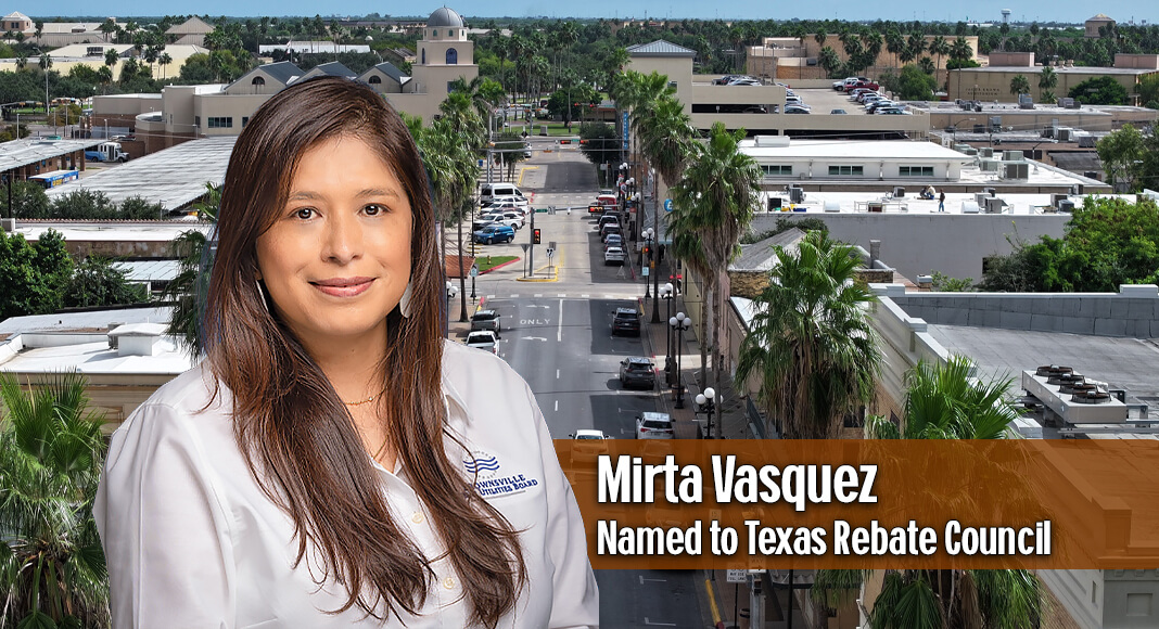 Mirta Vasquez, BPUB Senior Key Accounts Representative, was selected to serve on the Texas HOMES and HEAR Rebate Programs Advisory Council. Courtesy images