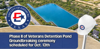 Phase II of Veterans Detention Pond Project Set to Begin in Edinburg