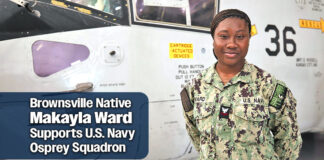 Brownsville Native Supports U.S. Navy Osprey Squadron