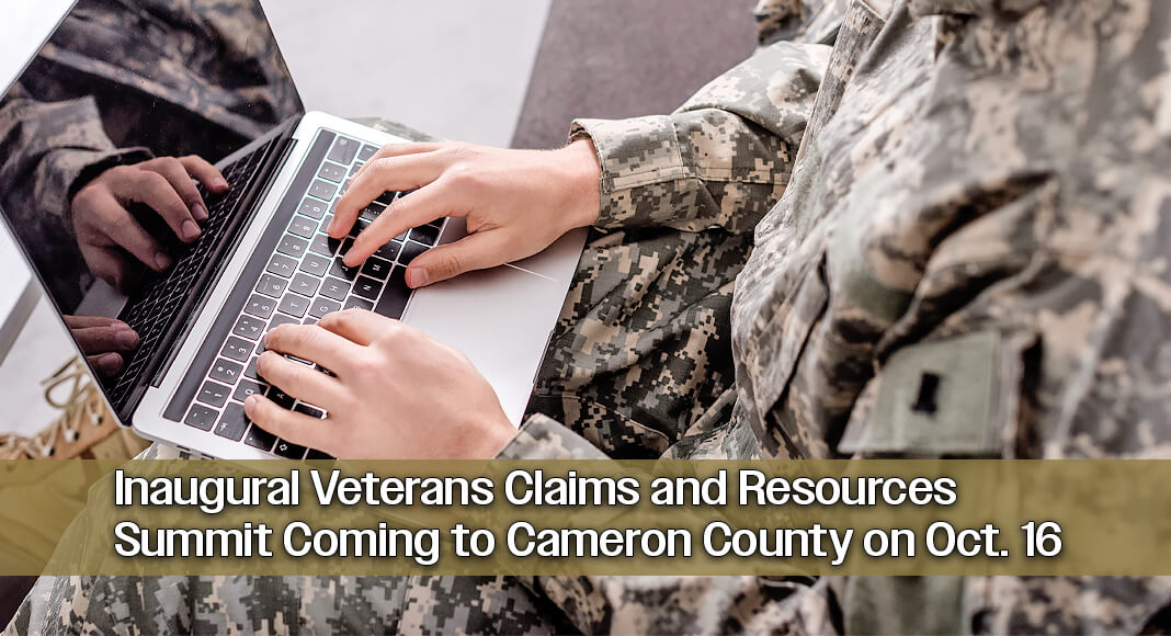On Friday, October 16, 2026, the Cameron County Veterans Service Office (VSO) will host its first annual Veterans Claims and Resources Summit from 9 a.m. to 5 p.m. at the Harlingen Convention Center, located at 701 Harlingen Heights Drive in Harlingen, Texas. Image for illustration purposes