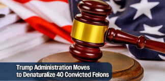 DOJ Moves to Strip Citizenship from 40 Convicted Criminals