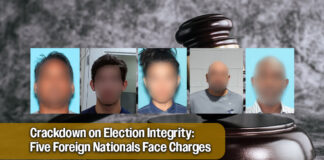 Five Foreign Nationals Charged with Election-Integrity Crimes