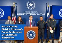 Watch the Harris County District Attorney’s Press Conference on ICE Officer Indictment