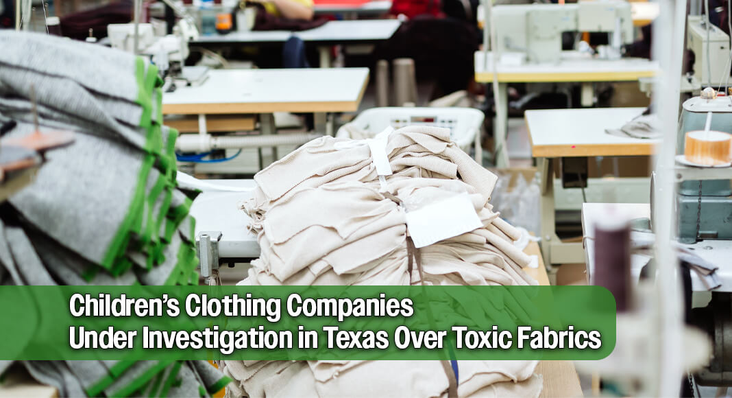 Attorney General Ken Paxton launched an investigation into major children’s clothing brands, including Hanes and Fruit of the Loom, over the potential presence of toxic chemicals in clothing materials used in children’s undergarments. Image for illustration purposes
