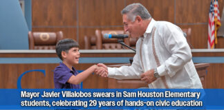 Houstonville’s Young Officials Take Center Stage at McAllen City Hall