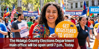 Today, Oct 5th, is the Last Day to Register to Vote, for the November 3, 2026 General Election!